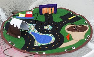 Car Playmat by Sadiecakes