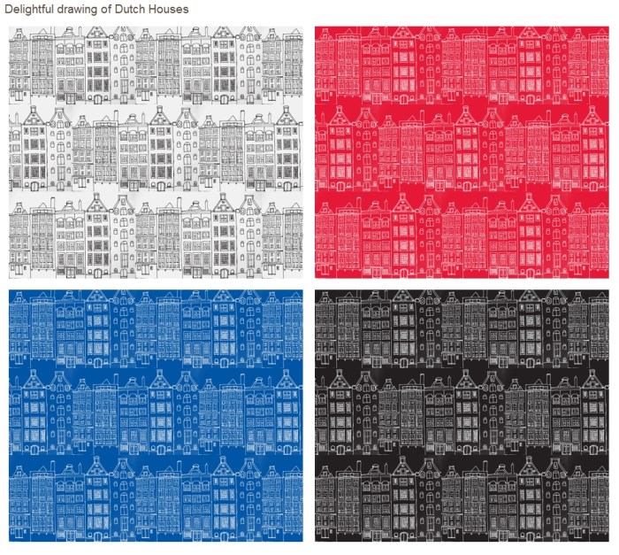 Spoonflower-DutchHouses