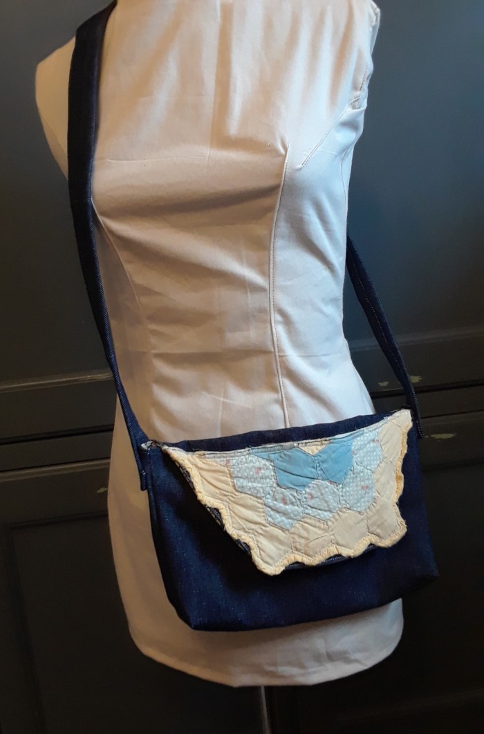 CrossbodyDenimSolidBlueQuilt2